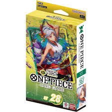 One Piece Trading Card Game Yamato Starter Deck ST-28 [ENGLISH, 51 Cards, 10 DON Cards, 70 Card Sleeves & More!]