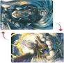 FINAL FANTASY Double Sided Playmat for Magic: The Gathering - Sephiroth, Fabled SOLDIER - Ultra Pro Playmats