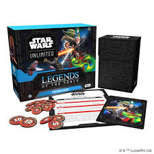 Star Wars: Unlimited TCG Legends of The Force Prerelease Box - 6 Packs & Exclusive Promo Cards