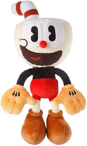 Cuphead Plush Toy 15 Inches - Plush Toy -Super Soft and Huggable Stuffed Doll of The Cuphead Show! Character for Kids and Fans of All Ages - Perfect for Collectors & Gamers – Officially Licensed