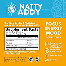 Natty Addy Dietary Supplement Raspberry Lemonade