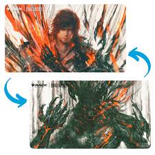 FINAL FANTASY Double Sided Playmat for Magic: The Gathering - Premium Clive, Ifrit's Dominant - Ultra Pro Playmats