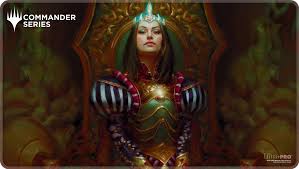 Magic The Gathering Commander Series Stitched Edge Playmat - Queen Marchesa