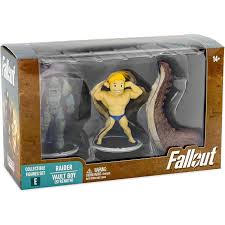 Set! Fallout Raider and Vault Boy (Strong) Mini Figure Set (Build-a-Figure Deathclaw)