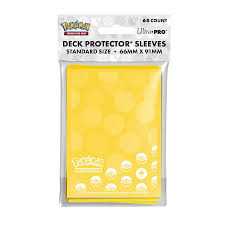 Pokemon - 65-Pack Deck Protector: Energy - Lightning Type - Ultra Pro Card Sleeves