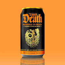 Liquid Death Flavored Sparkling Water 12oz Squeezed to Death