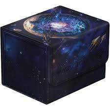 Magic: The Gathering Edge of Eternities Sidewinder 100+ Xenoskin Deck Box - Gemstone Caverns - Ultimate Guard Deck Boxes