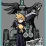 Final Fantasy TCG: Final Fantasy VII Cloud Card Sleeves (100-Pack) - Square Enix Card Sleeves