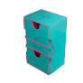 Gamegenic Deck Box: Stronghold 200+ XL Convertible (Teal/Pink)