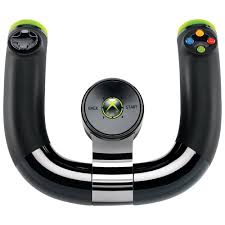 Microsoft Xbox 360 Wireless Speed Wheel OEM Black