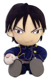 Great Eastern Entertainment Fullmetal Alchemist Roy (Sitting Pose) Plush Multi-colored, 13"