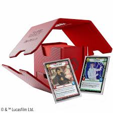 Gamegenic Deck Box: Star Wars Unlimited - Twin Suns Deck Pod - Red