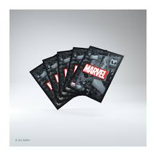 Marvel Champions - Marvel Black Card Sleeves (50ct.) - GameGenic Card Sleeves