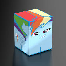 Squaroes My Little Pony "Friendship is Magic" - Rainbow Dash - Ultimate Guard Deck Boxes