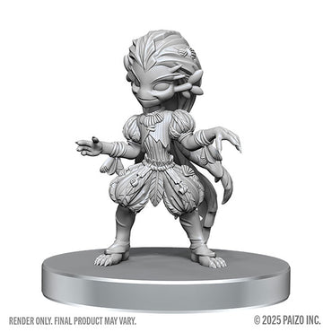Pathfinder Battles Deep Cuts Miniatures: Unpainted Minis- Wave 28- Fungus Leshy and Seaweed Leshy
