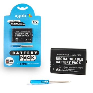 Rechargeable Battery Pack for Nintendo 3DS / 2DS / Wii U Pro Controller