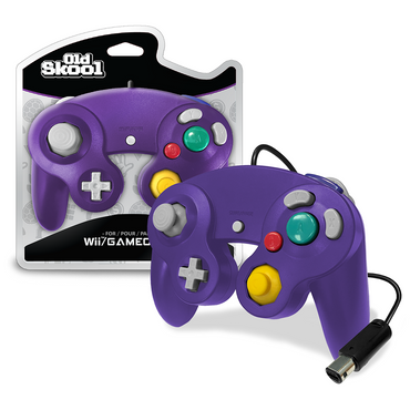 Gamecube/Wii Controller - Purple (Old Skool)