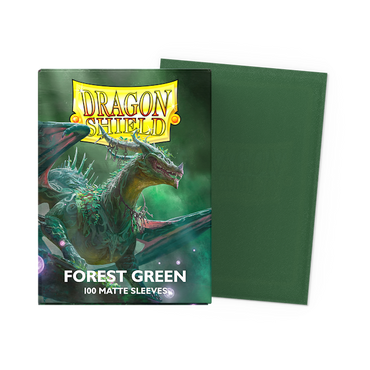 Dragon Shield Forest Green Matte 100 Count