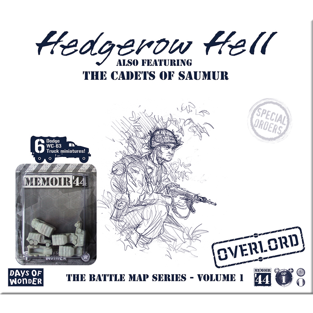 Memoir '44 Battle Map Series Volume 1 - Hedgerow Hell
