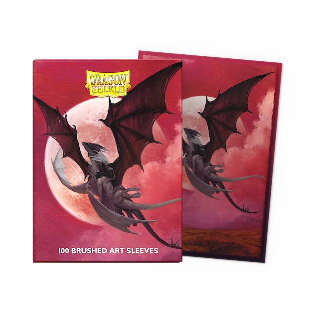 Dragon Shield Sleeves: Brushed Art - Valentine Dragons 2024