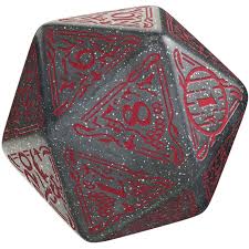 The Hobbit TCG: Lunaris - Jumbo D20 Spindown Dice