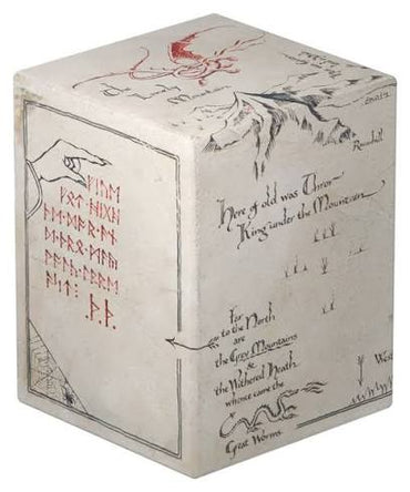 Ultimate Guard Deck Box: The Hobbit "Thror's Map" - Return to Earth Boulder 100+ (Glow-in-the-Dark)