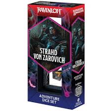 Sirius Dice: Dungeons & Dragons Adventure Sharp-Edged Dice Set - Darklord Strahd Von Zarovich