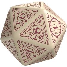 The Hobbit TCG: Terra - Jumbo D20 Spindown Dice