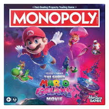 Super Mario Galaxy Movie Monopoly Board Game