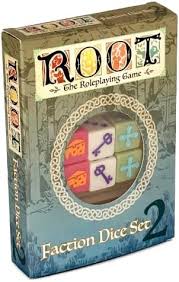 Root RPG: Ruins & Expeditions: Faction Dice Set #2