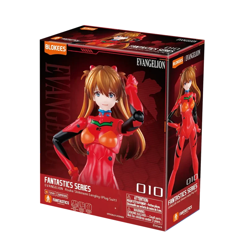 Blokees: Evangelion - Fantastics Series 010 - Asuka Shikinami Langley (Plug Suit)