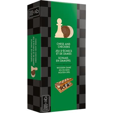 CHESS AND CHECKERS - FOLDING VERSION