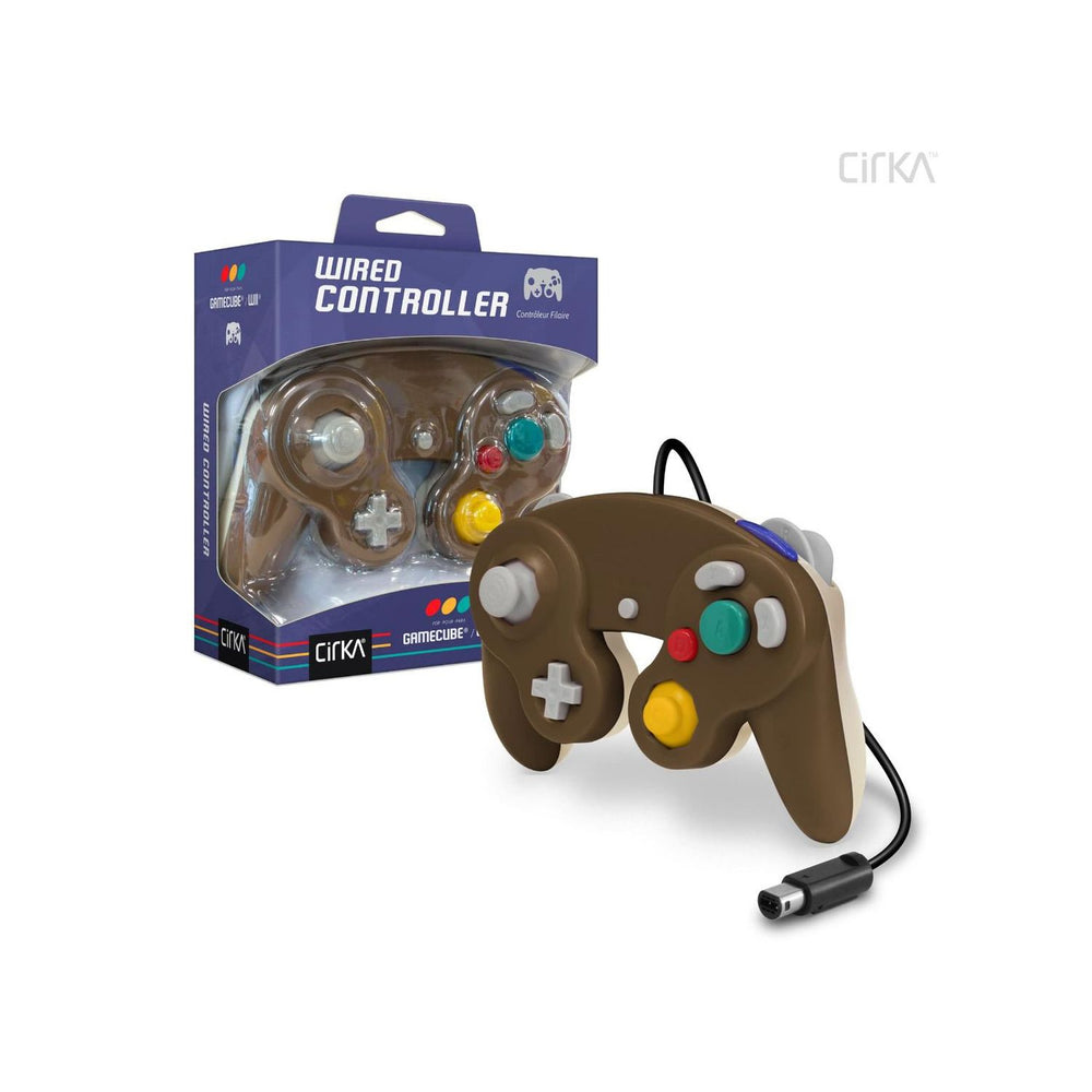 Gamecube/Wii Controller - Brown & Tan (CirKa)