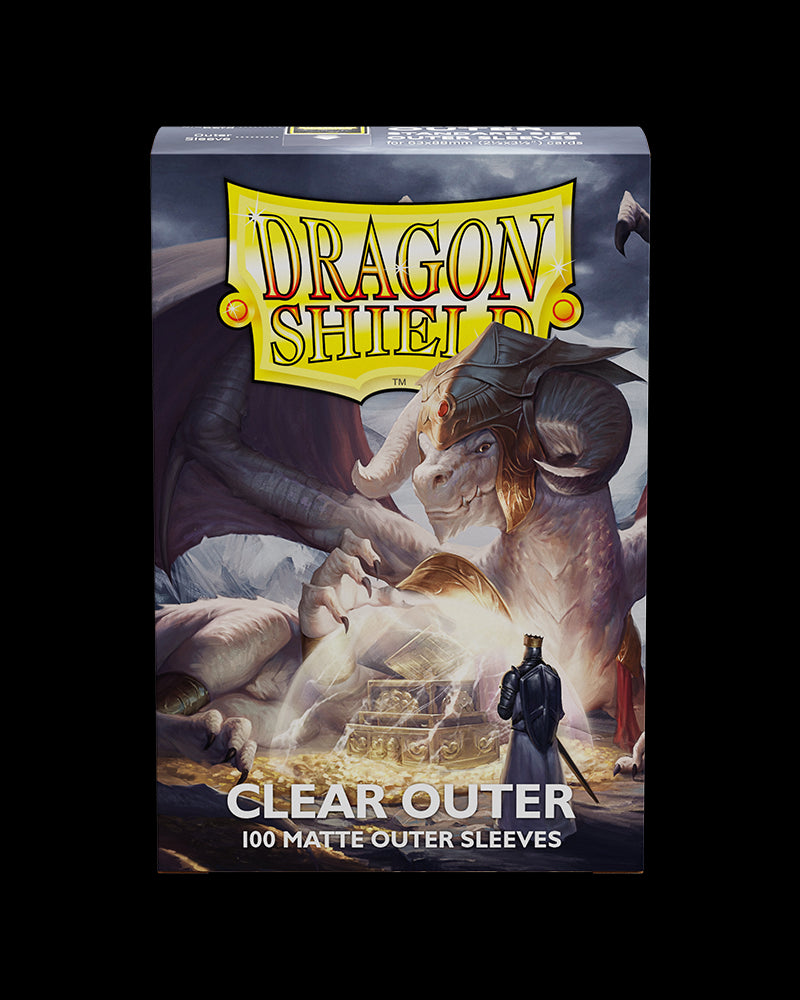 Dragon Shield: Outer Sleeves - Clear Matte