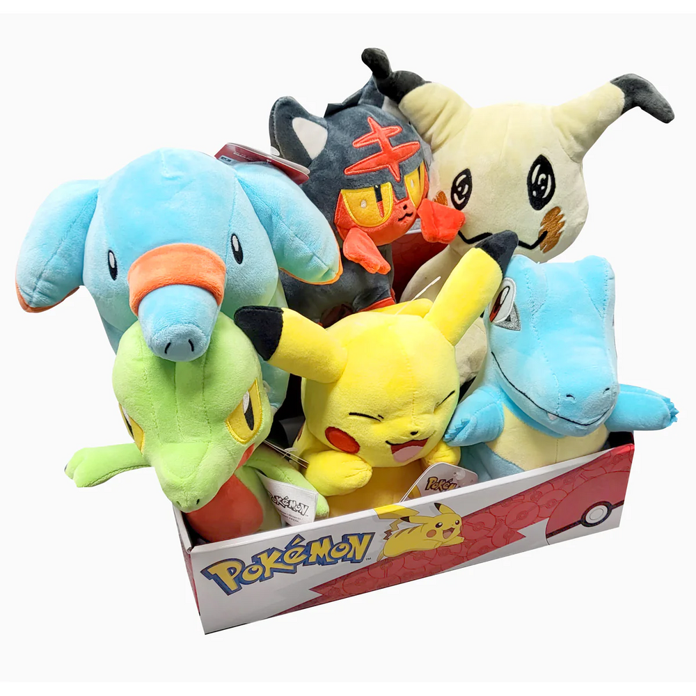POKEMON 8" PLUSH ASSORTED