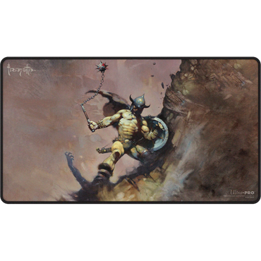 Playmat - Frank Frazetta - Warrior with Ball and Chain