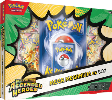 Pokémon TCG: Mega Evolution—Ascended Heroes Mega Meganium/Emboar/Feraligatr ex Box