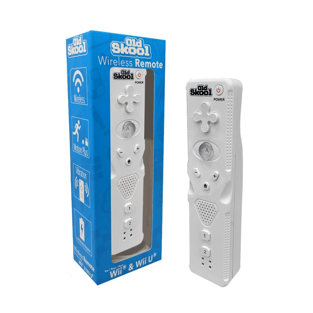 Wireless Remote for Wii & Wii U (White)