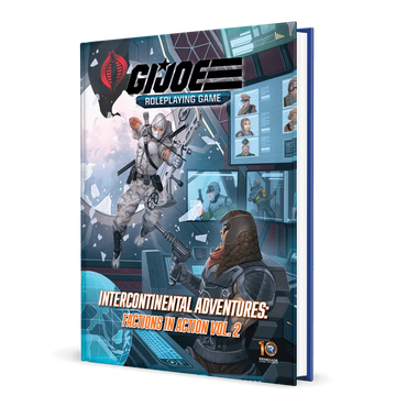 Renegade Game Studios REN11159 G.I. Joe Role Playing Game Intercontinental Adventures Factions in Action Volume 2 Source Book