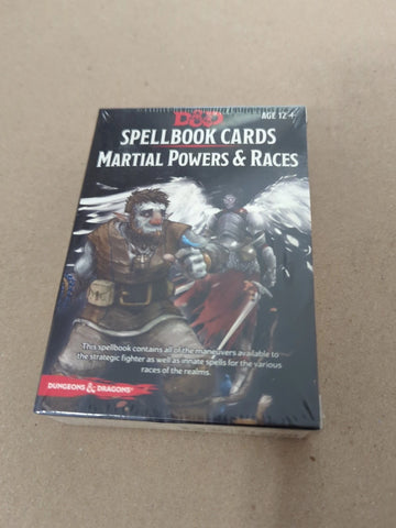 Spellbook Cards: Martial by Dungeons & Dragons (2018, Novelty Book)