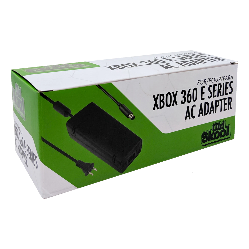 AC Adapter / Power Supply (Xbox 360 E Model) - Old Skool