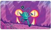 George's Goblin in Fishnets Playmat