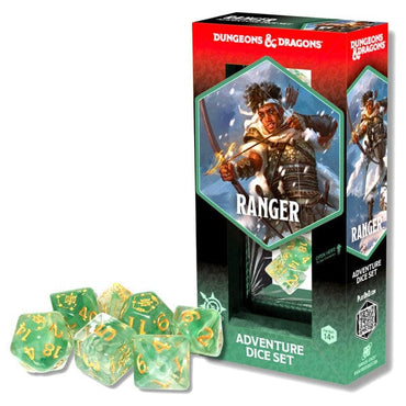 Dungeons & Dragons: Adventure Dice - Ranger (White/Green)
