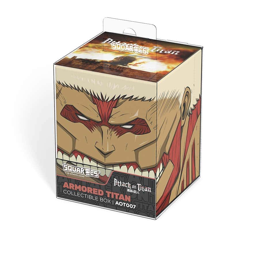 ULTIMATE GUARD: SQUAROES: BOULDER 100 ATTACK ON TITAN (WAVE 1): ARMORED TITAN (AOT007)