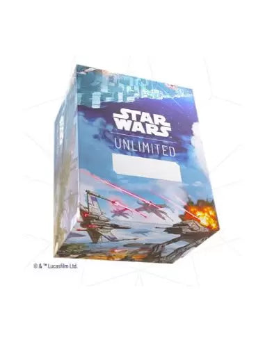 Gamegenic Deck Box: Star Wars Unlimited - Twin Suns Soft Crate - Battle of Scarif