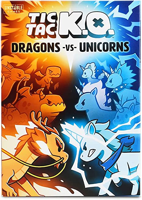 Tic Tac K.O. Dragons VS Unicorns