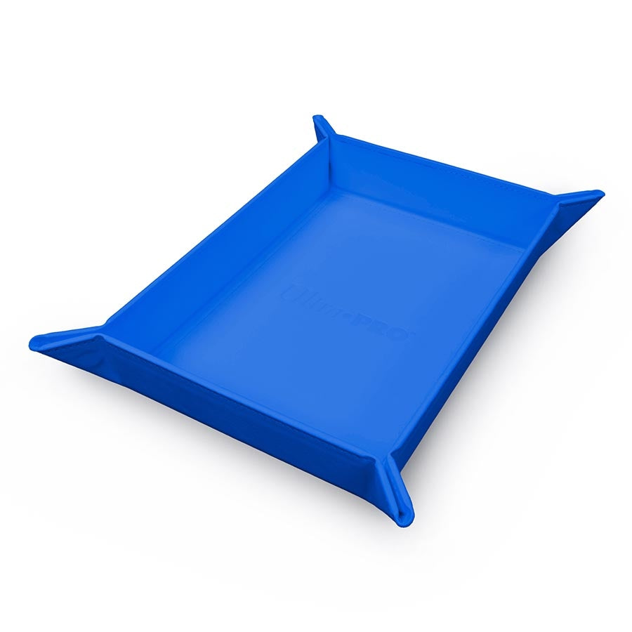 ULTRA PRO: VIVID MAGNETIC FOLDABLE DICE TRAY: BLUE