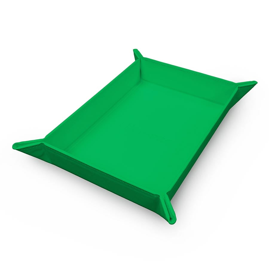 ULTRA PRO: VIVID MAGNETIC FOLDABLE DICE TRAY: GREEN