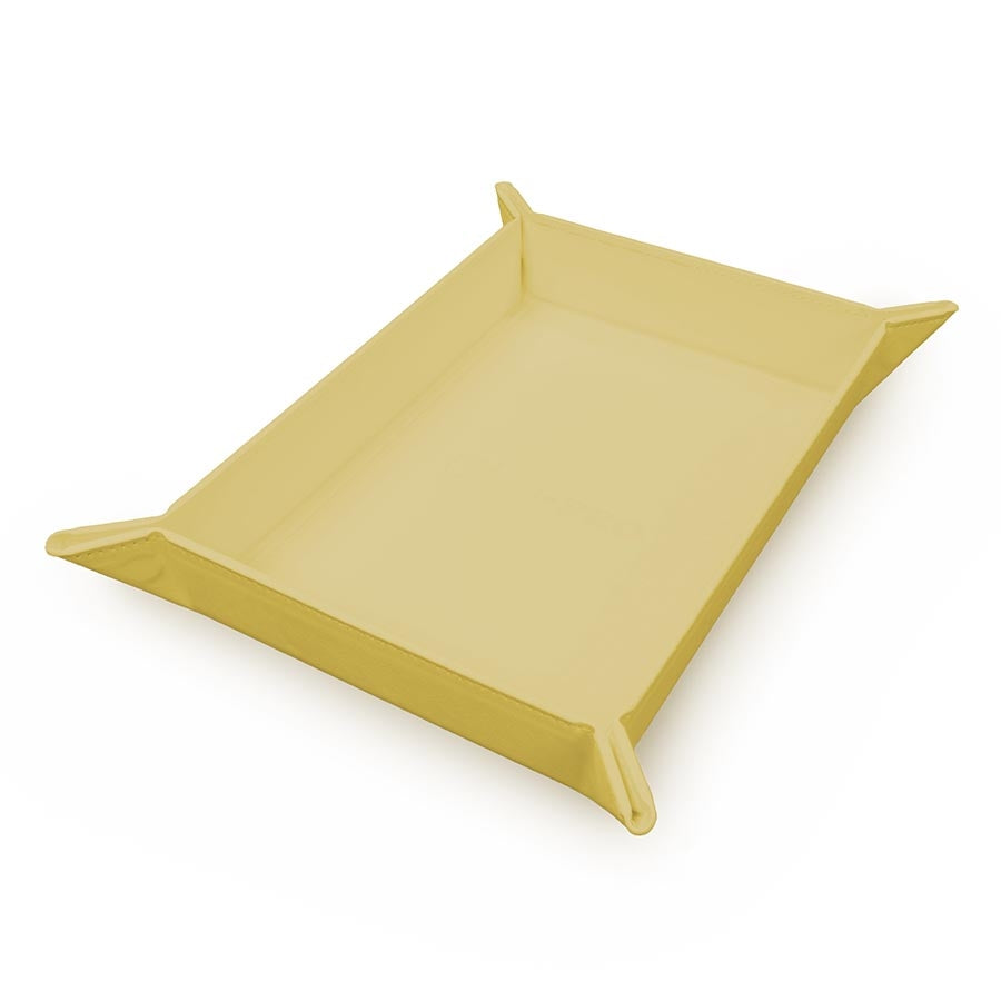 ULTRA PRO: VIVID MAGNETIC FOLDABLE DICE TRAY: YELLOW