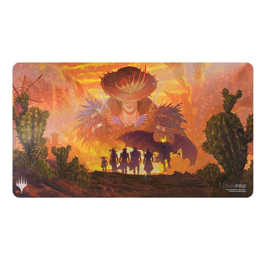 ULTRA PRO: MAGIC THE GATHERING: OUTLAWS OF THUNDER JUNCTION: HOLOFOIL PLAYMAT Z